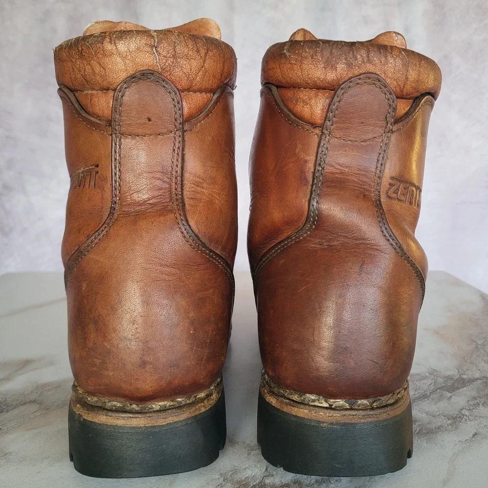 Zermatt Vibram Montagnablock Heavy Duty Mountaineering Boots US Men's Size 7.5